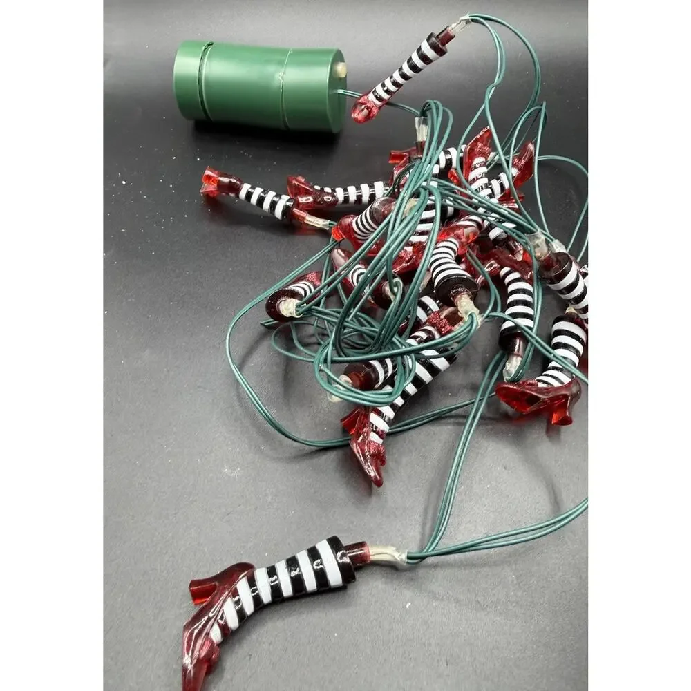 Wizard Of Oz Lights Wicked Witch Ruby Slippers **Parts Only -LO18